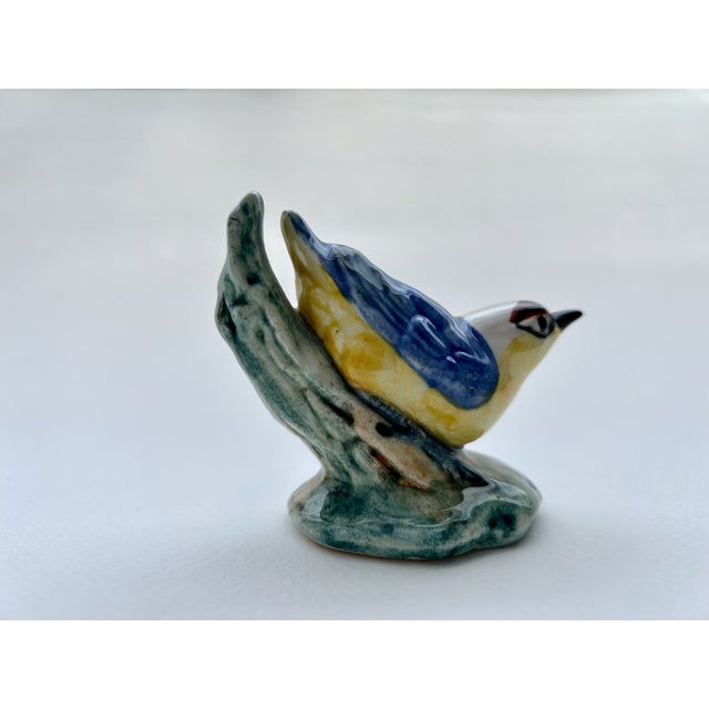 Stangl Stangl Birds "Nuthatch" Glazed Pottery Figurine For Sale - Image 4 of 14
