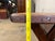 Wood Antique 19th Century Farmhouse Rustic Style Trestle Base Solid Wood Dining Table For Sale - Image 7 of 18