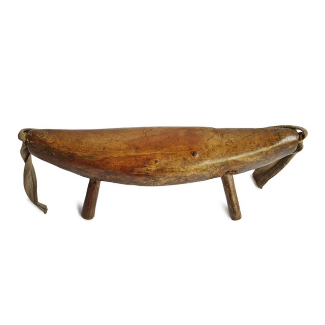 Original vintage headrest or stool from central Africa. These headrests are considered status symbols among the herders...