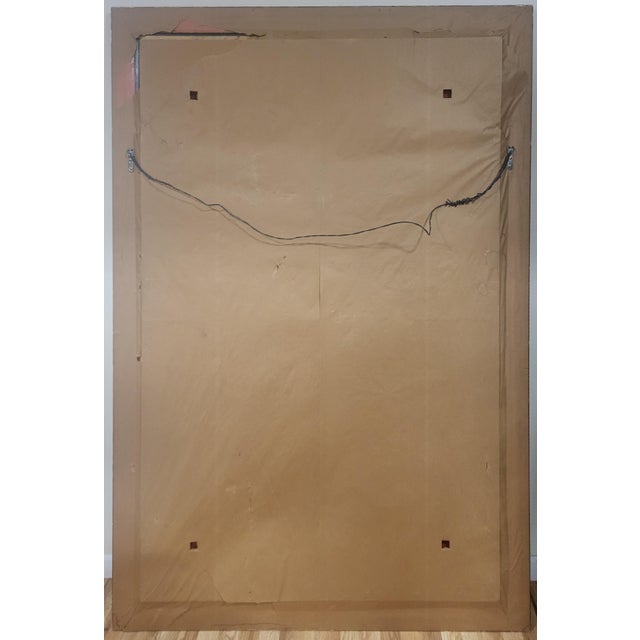 Monumental Chinese 19th C Art Framed Silk Embroidery Qing Dynasty For Sale - Image 15 of 15