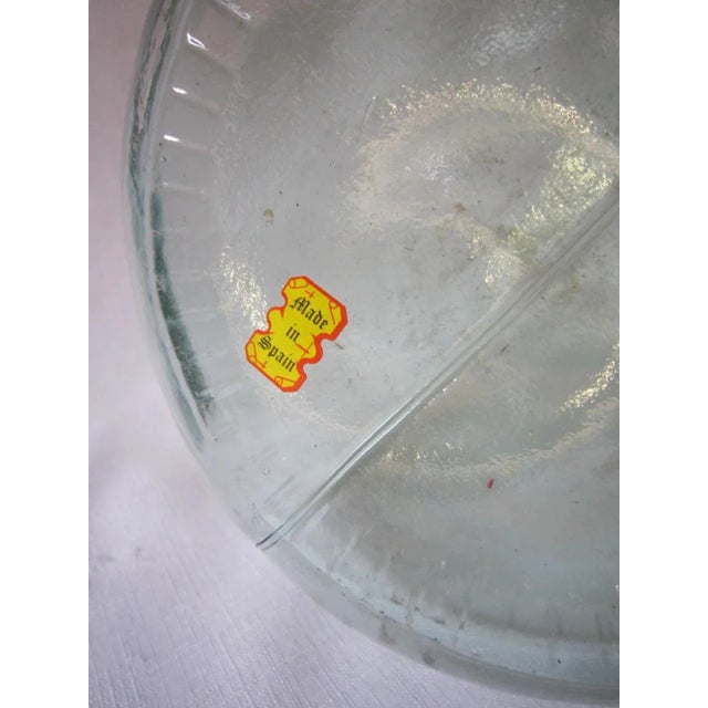 Spanish Mid Century Glass Demijohn For Sale - Image 6 of 7