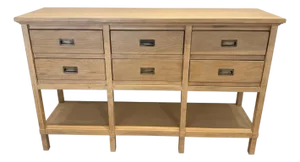 Brand New Pine and Oak Sideboard Server