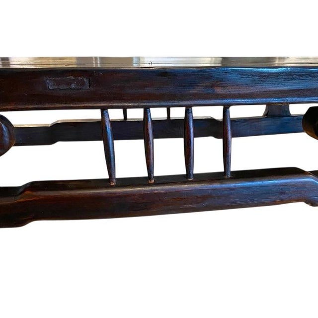 Wood Antique Chinese, Chinoiserie Alter Style Console, Sofa Table For Sale - Image 7 of 7