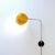Space Age Yellow Wall Lamp by Arnold Berges for Staff Germany, 1970s For Sale - Image 11 of 17