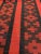 Mid-Century Swedish Runner in Red & Black Geometric Pattern For Sale - Image 6 of 8