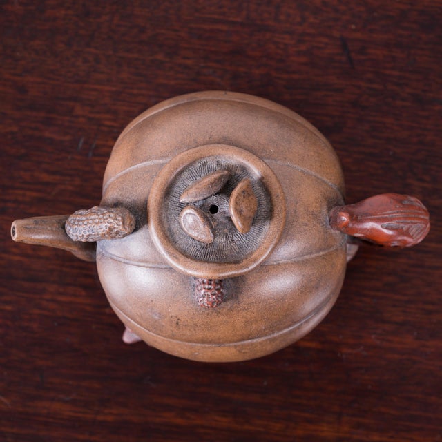 Mid 20th Century Yixing 'Hundred-Fruit' Teapot For Sale - Image 5 of 9