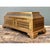 Wood Vintage Brass Inlaid Decorative Box For Sale - Image 7 of 12