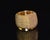 Late 20th Century Authentic Vintage Roberto Coin Opera 18k Yellow & Rose Gold Wide Statement Band Ring With Hidden Ruby, Size 7.5 For Sale - Image 5 of 17