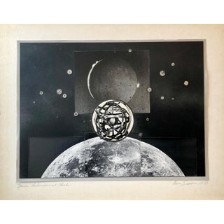 Vera Simons, Josias Astronomical Clock Watch Parts Assemblage Photo Planet Collage Photograph, 1983 For Sale