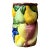 Vintage Italian Majolica Vase / Kitchen Utensil Container — 8” For Sale