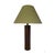 Mid-Century Modern Large Mid-Century Modern Scandinavian Tropical Hardwood Table Lamp, 1960s For Sale - Image 3 of 11