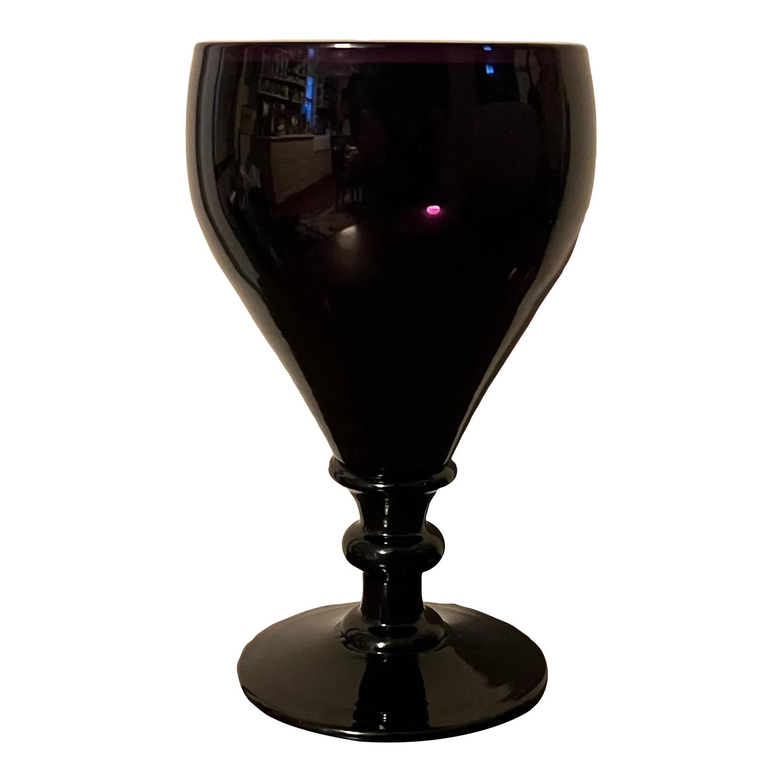 Antique Early 19th Century George III Blown Amethyst Rummer Wine Glass ...