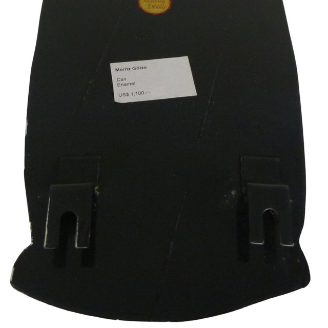 Moritz Götze "Nothing but Trouble" Enamel-on-Steel Pop Art Can For Sale - Image 10 of 11