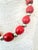 Sherpa Coral and Silver Beaded Necklace For Sale - Image 4 of 5