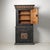 Tall Swedish Handcrafted Black Painted Pine Folk Art Cabinet For Sale - Image 3 of 18