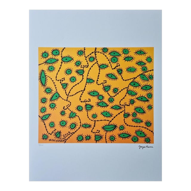 After Yayoi Kusama, Love Forever, Lithograph, 1990s For Sale