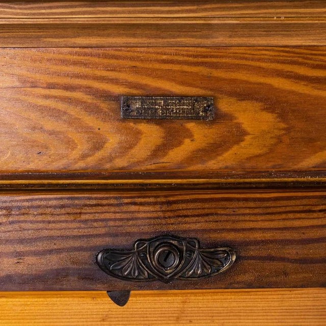 Vintage Tambour Front Drawer Cabinet from Stolzenberg, 1940s For Sale - Image 13 of 16