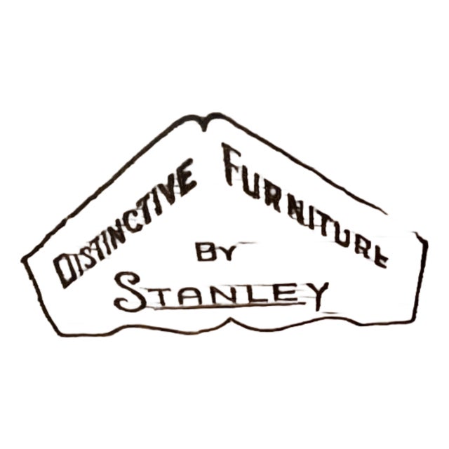 Mid-Century Modern Walnut 9-Drawer Dresser by Stanley Distinctive Furniture Collection For Sale