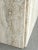 Vintage Italian Modern Travertine Cube Side Table or Pedestal For Sale In Philadelphia - Image 6 of 8