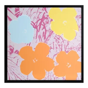 Andy Warhol, Flowers Ii.70, Screenprint Created by Sunday B. Morning
