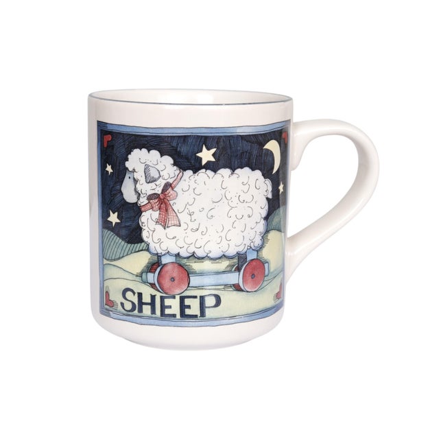 Whimsical Farm Toy Mugs, Set of 4 For Sale - Image 4 of 6
