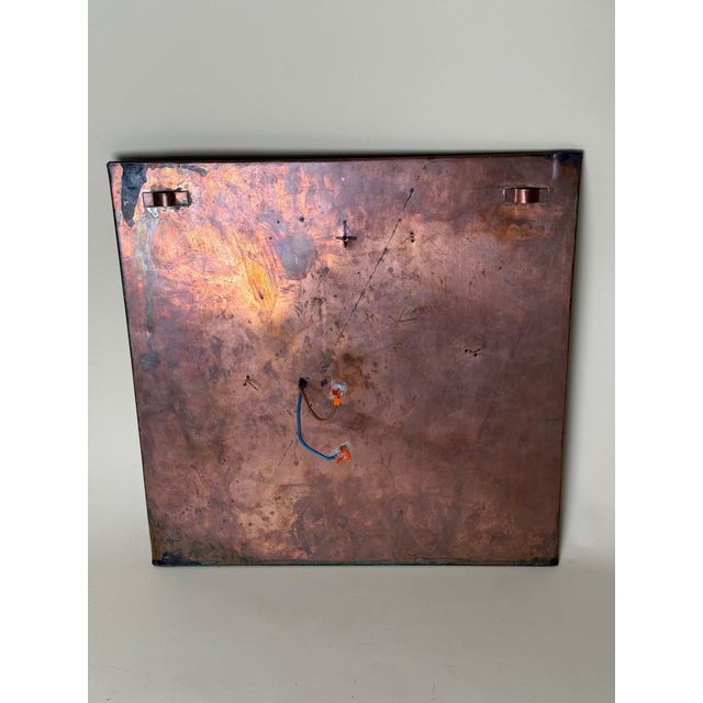 Metal Sculptural Dragon Wall Light in Mixed Metals and Oxidized Copper by Mathieu Matégot, 1970s For Sale - Image 7 of 17