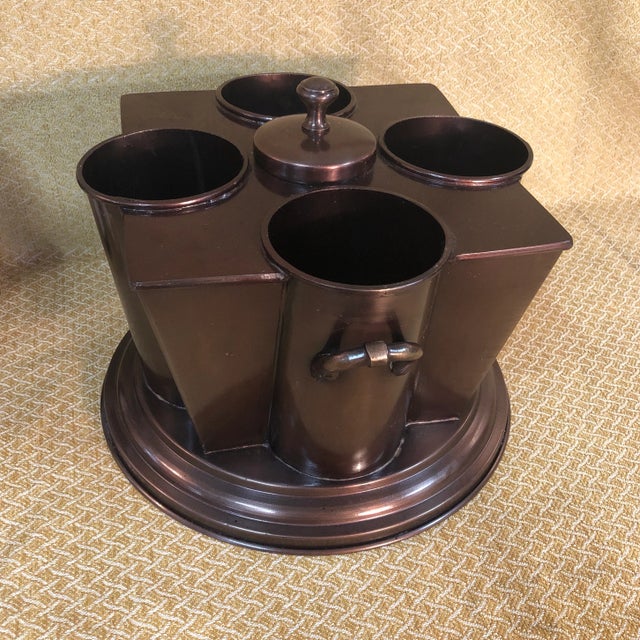 Mid 20th Century Art Deco Wine Cooler For Sale - Image 6 of 6
