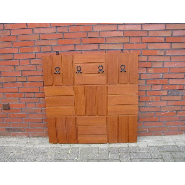 Vintage Teak Wardrobe Rack, 1960s For Sale - Image 18 of 18