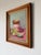 1970s 1970s Vintage Je. Ann Still Life Oil on Canvas Board Painting – Framed For Sale - Image 5 of 12