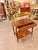Bronze 1940s French Louis XVI Style Mahogany & Gilt Bronze Two-Tier Serving Table With Tray For Sale - Image 8 of 8
