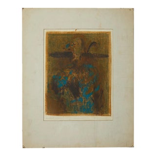 MCM James Tucker Mono Print on Paper "Costume Figure" For Sale