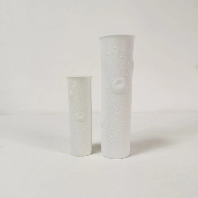 Ceramic Porcelain Vases from Kaiser, Germany, 1960s, Set of 2 For Sale - Image 7 of 7