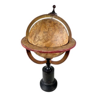 Early 19th Century Terrestrial Globe by Félix Delamarche, Also Known as Charles-François Delamarche For Sale