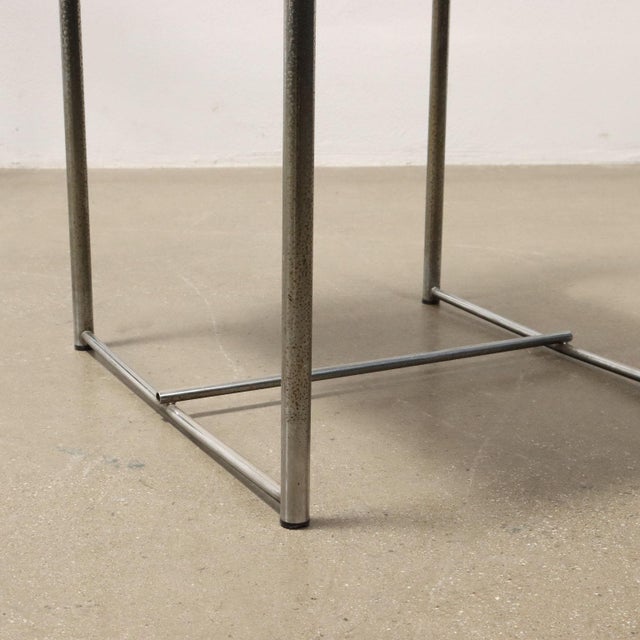 Set of Dining Chairs in Leather & Chromed Metal from Alias, Italy, 1980s For Sale - Image 5 of 9