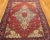 1920s Red Medallion Antique Persian Sarouk Farahan Carpet 4'7" X 6'5" Knotted Wool Rug For Sale In New York - Image 6 of 9