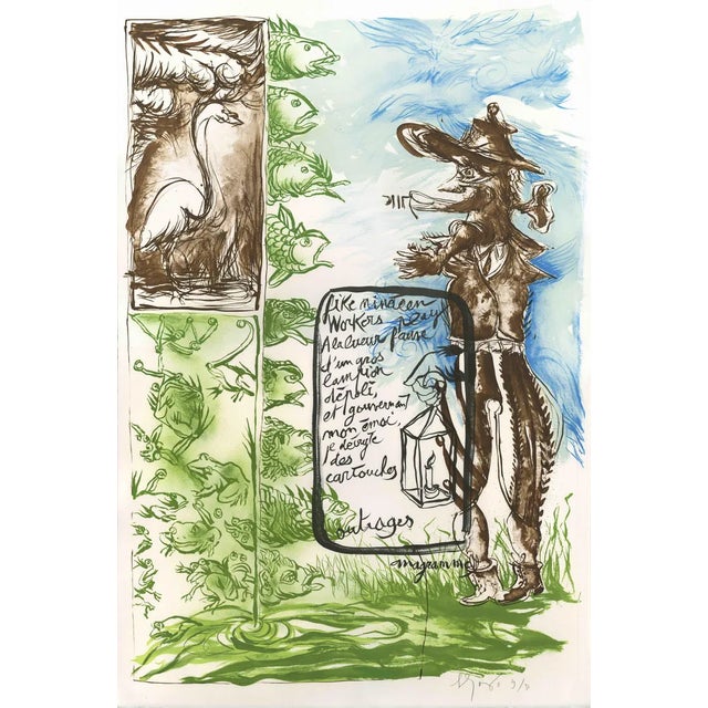 Gérard Garouste, Anagram, 2020, Lithograph For Sale