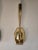 1980s Pair of Modern 1980's Gold Plated Pair Sconces For Sale - Image 5 of 9