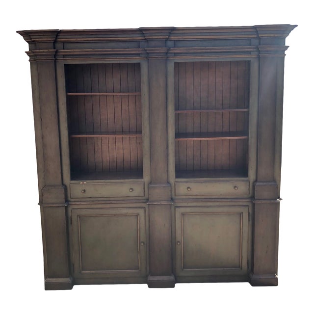 Large Green and Gold Accent Display by South Cone Chairish