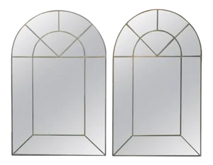 Arched Mirrors by Carol Canner for Carvers Guild - a Pair