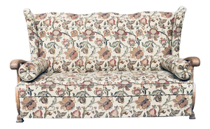 High Wing Back 3-Seater Sofa, 1900s