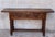 Baroque Early 19th Century Spanish Catalan Carved Walnut Wood Console Table For Sale - Image 3 of 10