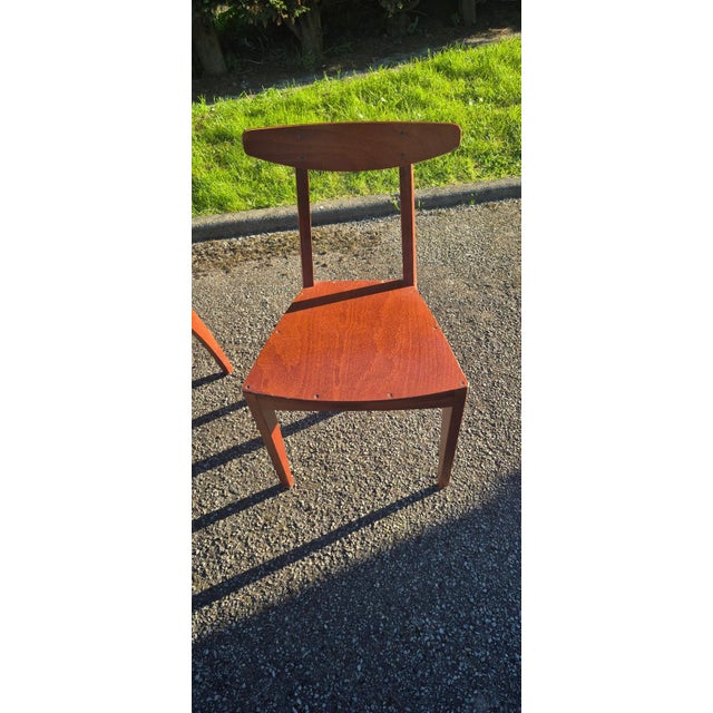 Zina Chairs by Thibault Desombre, 1980s, Set of 2 For Sale - Image 9 of 11