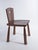 Burnt Umber Artisan Dining Chair in Sapele With Carved Edge Detailing. Designed and Crafted by Val Khvan. For Sale - Image 8 of 11