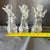 Mikasa Vintage French Crystal Angel Trio, Sculptural Holiday Decor For Sale - Image 4 of 9