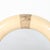 1980s Mid-Century Modernist Cream Lacquered Goat Skin Round Mirror by Karl Springer For Sale - Image 5 of 10