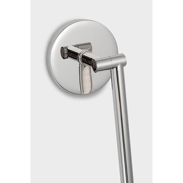 Cona Large Sconce in Polished Nickel Designer: Kelly Wearstler Finish: Polished Nickel Height: 26.25" Width: 4.25" -...