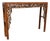 Heavily Carved Antique Asian Console / Altar Table For Sale