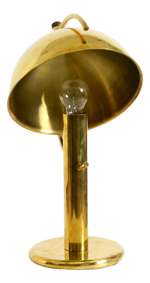 Large Vintage Brass Table Lamp from Gebrüder Cosack, 1970s