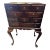 Vintage Hickory Chair Co. Mahogany Queen Anne Style Silver Chest of Drawers C.1940 For Sale