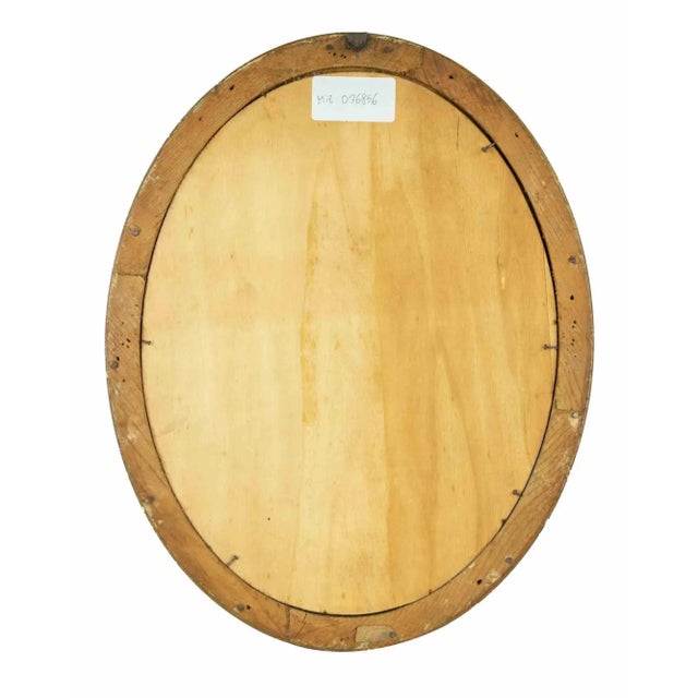 Oval Portrait is an artwork realized by an unknown, mid-20th Century. Oil on canvas mounted on board. 47 x 37 cm. Good...